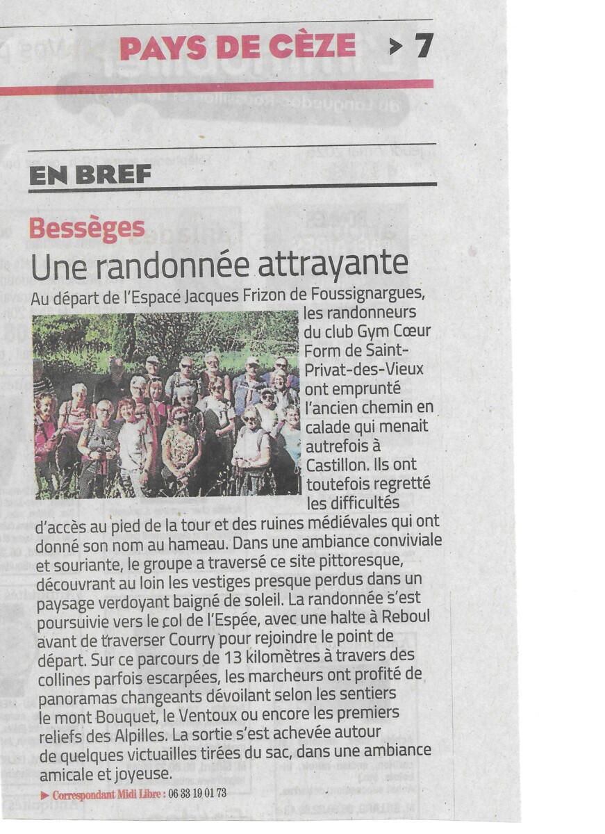 On parle de nous sur les journaux
