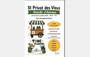 Marche d'automne de Saint Privat des vieux