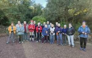 MARCHE NORDIQUE A ST HILAIRE DE BRETHMAS