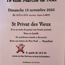 MARCHE DE NOEL SAINT PRIVAT DES VIEUX